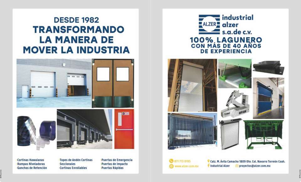 Cortinas Hawaianas, Rampas Niveladoras, Ganchos de Retencion, Topes de Anden Cortinas, Seccionales, Cortinas Enrollables, Puertas de Emergencia, Puertas de Impacto, Puertas Rapidas.