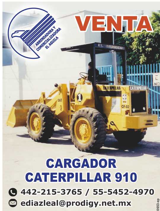 Venta de Cargador Caterpillar 910. Contamos con mas Equipo Pesado en Venta o Renta. Venta de Cargador Caterpillar 910. Contamos con mas Equipo Pesado en Venta o Renta.