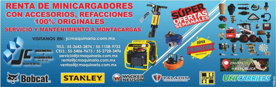 Mini Loader Rental with Accessories Forklift Service and Maintenance. Original Spare Parts. Bobcat, Unicarriers Forklift, Stanley, Paladin, Hyster, WN. Shipping to the entire Republic Mini Loader Rental with Accessories Forklift Service and Maintenance. Original Spare Parts. Bobcat, Unicarriers Forklift, Stanley, Paladin, Hyster, WN. Shipping to the entire Republic