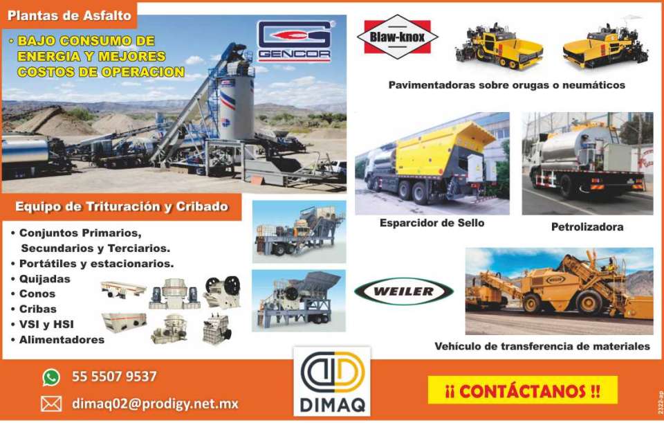 Asphalt Plants and Crushing and Screening Equipment: Primary, Secondary and Tertiary Sets. Portable and Stationary, Jaws, Cones, Screens, VSI and HSI, Feeders Asphalt Plants and Crushing and Screening Equipment: Primary, Secondary and Tertiary Sets. Portable and Stationary, Jaws, Cones, Screens, VSI and HSI, Feeders
