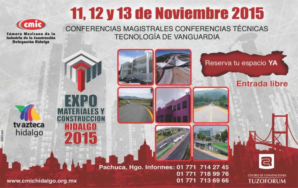 Exposicion y Conferencias del 11 al 13 de Noviembre 2015 en TUZOFORUM Pachuca Hidalgo Exposicion y Conferencias del 11 al 13 de Noviembre 2015 en TUZOFORUM Pachuca Hidalgo