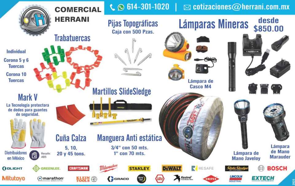 Tools and Accessories for Industry and Mining. Lamps, Instrumentation, Ecology, Security, Oil Absorbers, Security System of LOCK NUTS. Tools and Accessories for Industry and Mining. Lamps, Instrumentation, Ecology, Security, Oil Absorbers, Security System of LOCK NUTS.