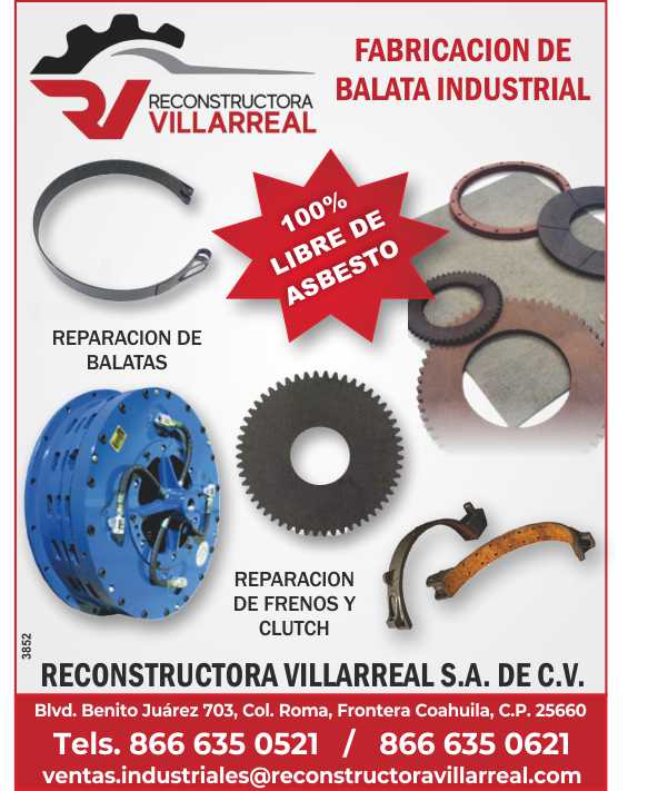 Manufacture of industrial balata according to the specifications of our clients, for dry and wet work, internal and external toothing. Repair of pads, brakes and clutch Manufacture of industrial balata according to the specifications of our clients, for dry and wet work, internal and external toothing. Repair of pads, brakes and clutch