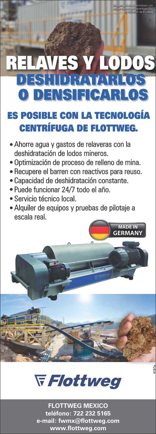 Relaves y Lodos, Deshidratarlos o Densificarlos. Ahorre Agua. Optimizacion de Proceso de relleno de mina. Recupere el Barren. Servicio Tecnico local. Alquiler de Equipos y pruebas de pilotaje. Relaves y Lodos, Deshidratarlos o Densificarlos. Ahorre Agua. Optimizacion de Proceso de relleno de mina. Recupere el Barren. Servicio Tecnico local. Alquiler de Equipos y pruebas de pilotaje.