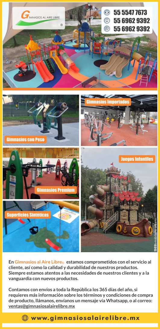 Outdoor gyms, exercisers, playgrounds, street furniture, luminaires, mountables, benches, garbage cans Outdoor gyms, exercisers, playgrounds, street furniture, luminaires, mountables, benches, garbage cans