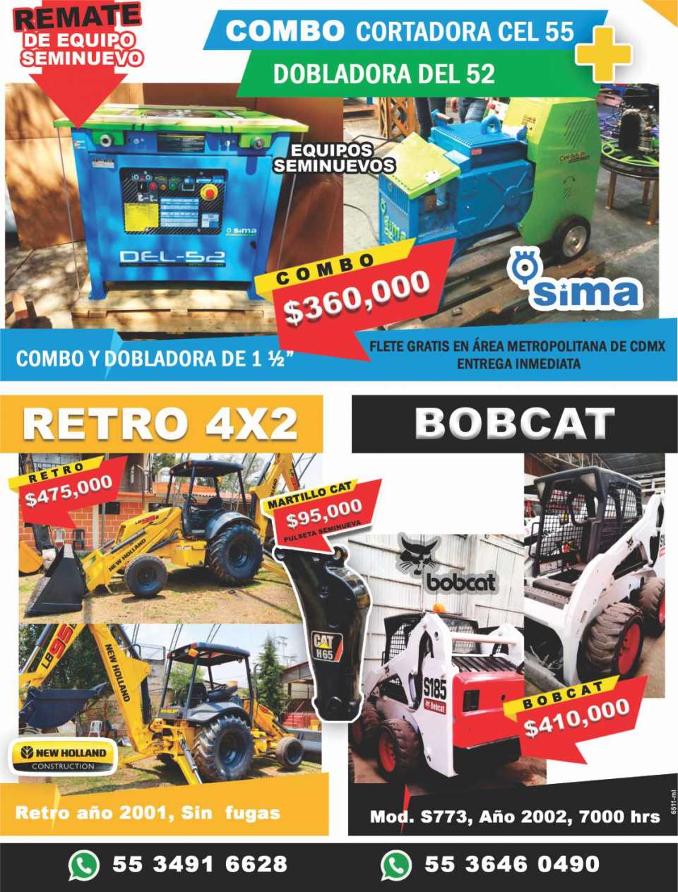 Remate de Equipo Seminuevo, flete gratis en area metropolitana de CdMx Remate de Equipo Seminuevo, flete gratis en area metropolitana de CdMx