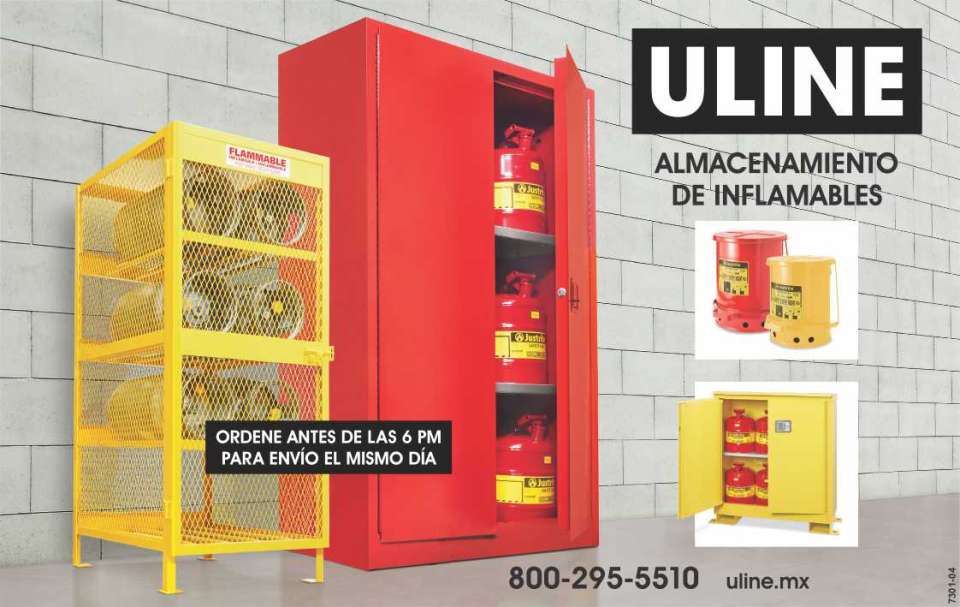 Almacenamiento de Inflamables. Ordene antes de las 6PM para envio el mismo dia.
