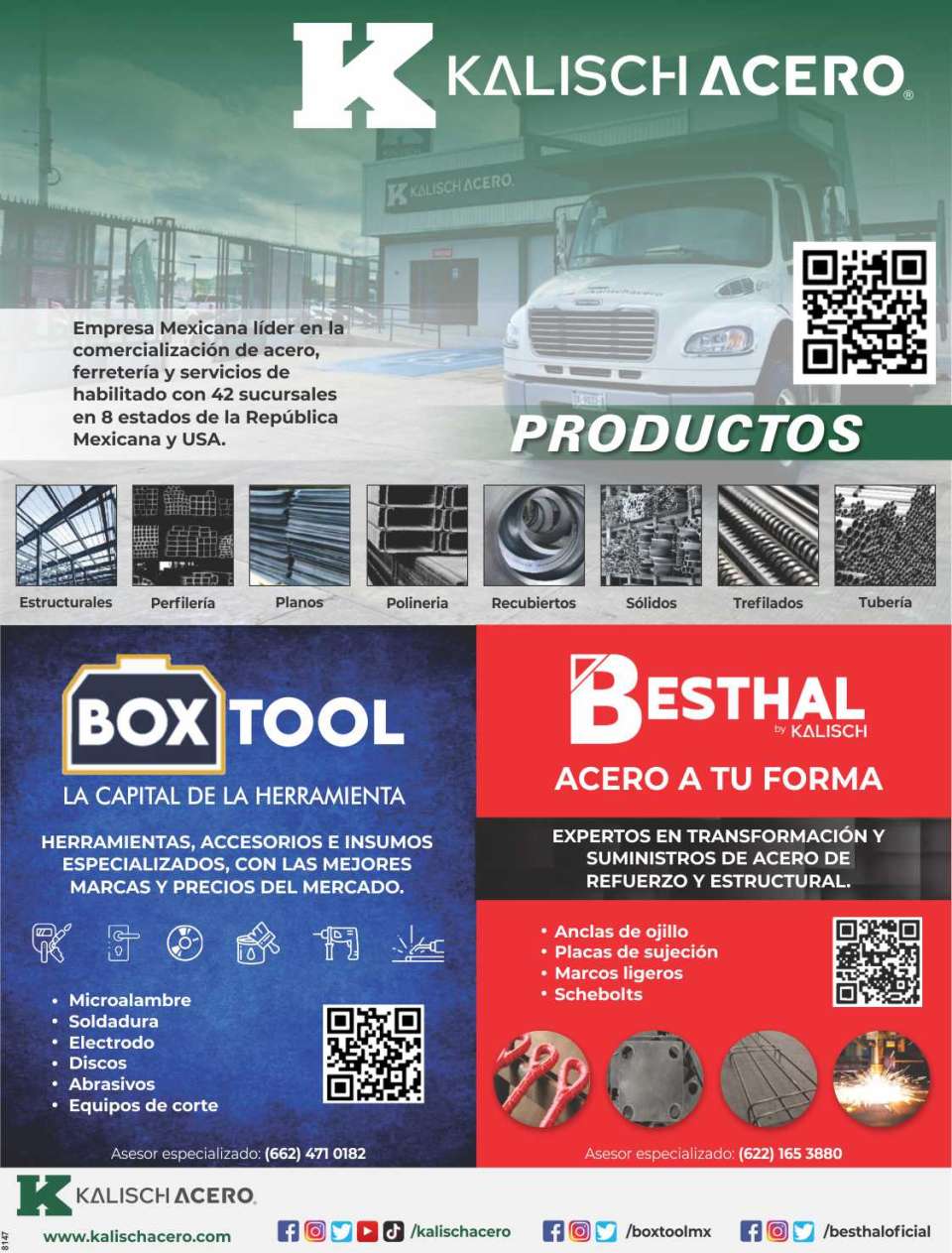 Empresa Mexicana lider en la comercializacion de acero, ferreteria y servicios de habilitado, con sus divisiones Boxtool y Besthal Empresa Mexicana lider en la comercializacion de acero, ferreteria y servicios de habilitado, con sus divisiones Boxtool y Besthal
