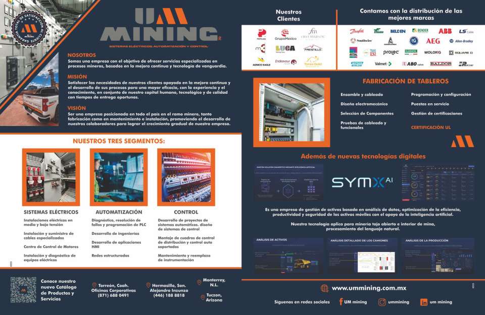 Sistemas Electricos, Automatizacion y Control. Suministro de equipo. Tu mejor aliado en Procesos Mineros.