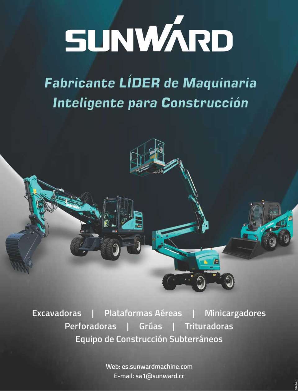 Fabricante de Maquinaria Inteligente: Excavadoras - Equipo de Construccion Subterraneo - Equipo de Perforacion - Gruas - Cargadores - Plataformas Aereas - Minicargadores - Trituradoras Fabricante de Maquinaria Inteligente: Excavadoras - Equipo de Construccion Subterraneo - Equipo de Perforacion - Gruas - Cargadores - Plataformas Aereas - Minicargadores - Trituradoras