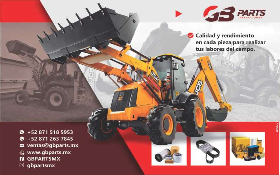 GB Parts Spare Parts Quality and Performance in each piece to carry out your field work. Oils, Attachments, Components and Spare Parts, Filters, Levers, Spare Parts. GB Parts Spare Parts Quality and Performance in each piece to carry out your field work. Oils, Attachments, Components and Spare Parts, Filters, Levers, Spare Parts.