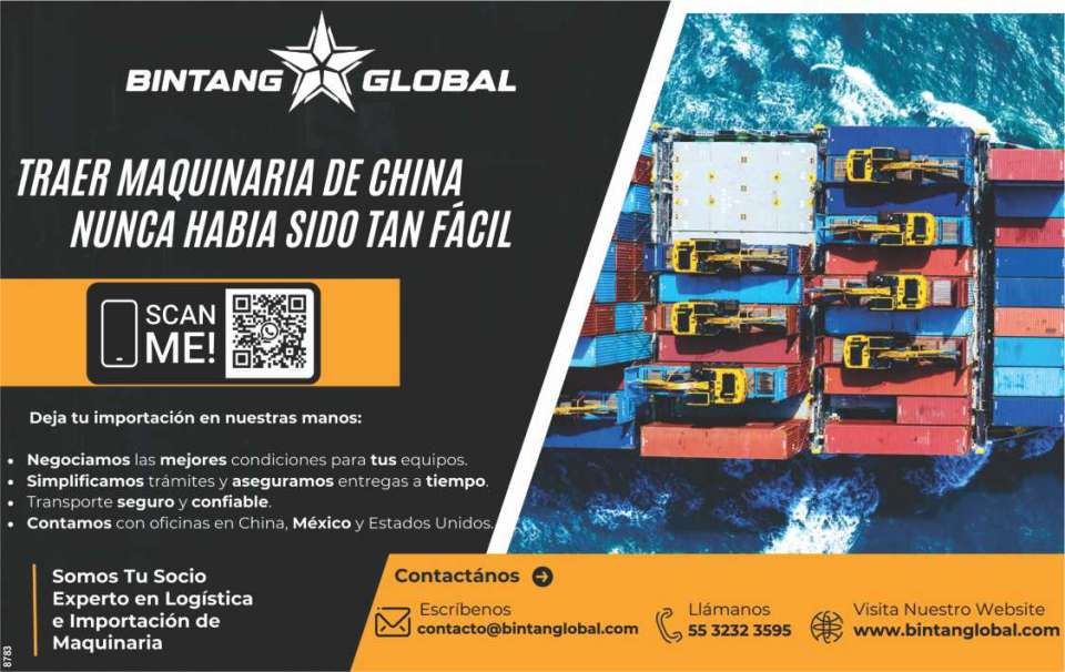 Bintang Global. Bringing machinery from China has never been so easy. Leave your import in our hands: We negotiate the best conditions for your equipment. We simplify procedures and ensure Bintang Global. Bringing machinery from China has never been so easy. Leave your import in our hands: We negotiate the best conditions for your equipment. We simplify procedures and ensure