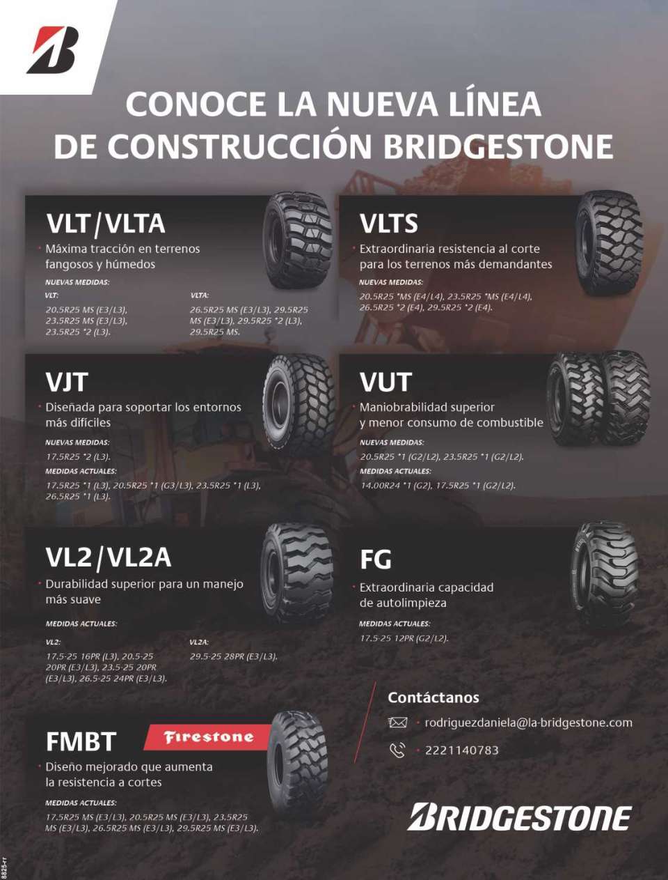 Maxima traccion en terrenos fangosos y humedos, extraordinaria resistencia al corte, diseñadas para soportar los entornos mas dificiles, maniobrabilidad superior y menor consumo de combustible Maxima traccion en terrenos fangosos y humedos, extraordinaria resistencia al corte, diseñadas para soportar los entornos mas dificiles, maniobrabilidad superior y menor consumo de combustible