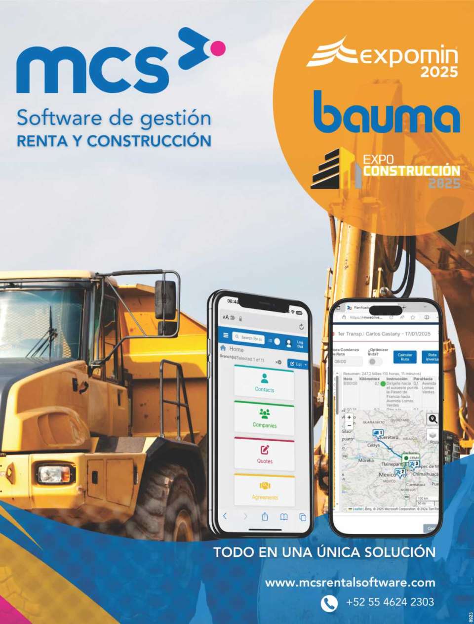 El software mas completo del sector para control en la renta de maquinaria para construccion y mineria. El software mas completo del sector para control en la renta de maquinaria para construccion y mineria.