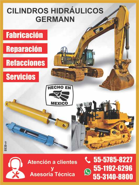 Fabricacion y Reparacion de Cilindros Hidraulicos para Maquinaria Pesada. Refacciones y Servicios. Fabricacion y Reparacion de Cilindros Hidraulicos para Maquinaria Pesada. Refacciones y Servicios.